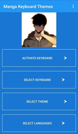 Manga Keyboard Themes screenshot 3