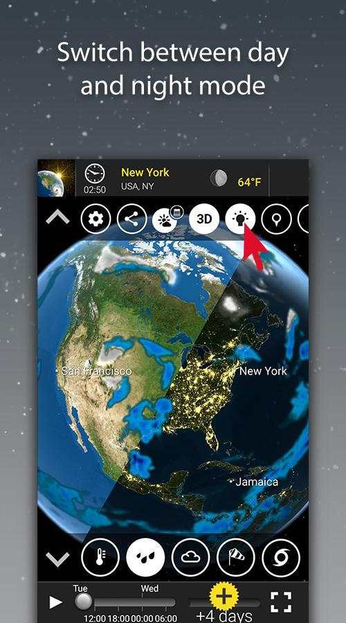 MeteoEarth 4 تصوير الشاشة