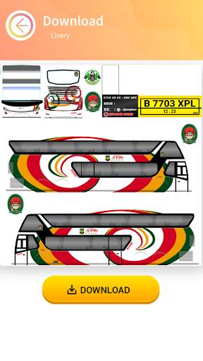 Livery Bus SDD Double Decker screenshot 8