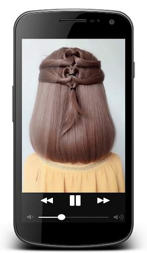 Short Hairstyles - Video Step By Step Offline screenshot 5