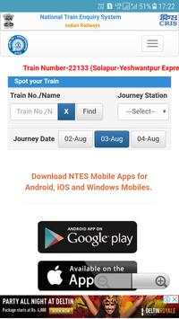 JMD TRAIN STATUS screenshot 2