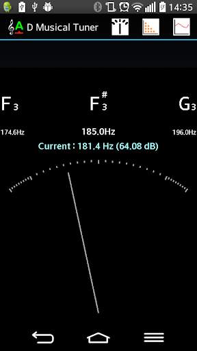 D Musical Tuner screenshot 1