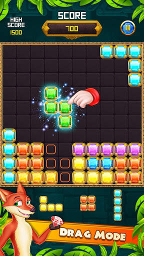 Jewels Jungle Treasure - Block Puzzle Hexa screenshot 3