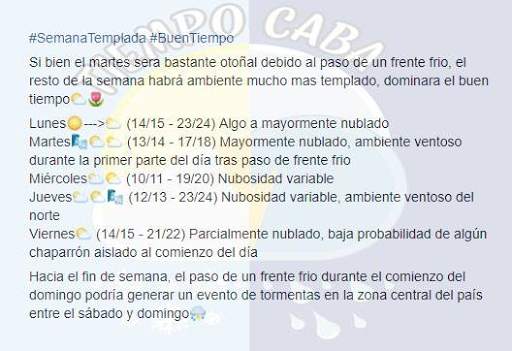 Tiempo AMBA screenshot 2