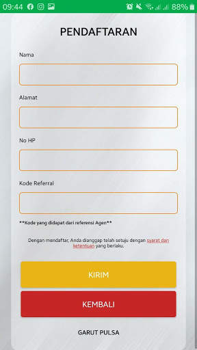GARUT PULSA скриншот 2