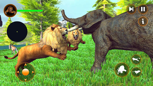 Lion Games Animal Wildlife Sim screenshot 3