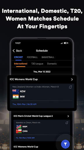 SportsTiger Live Score & News 2 تصوير الشاشة