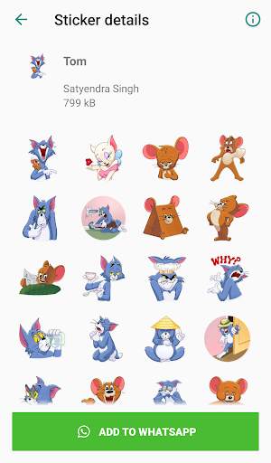 Cartoon Stickers for Whatsapp screenshot 5