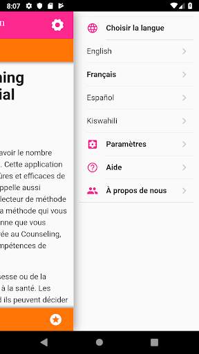 Planning familial screenshot 1