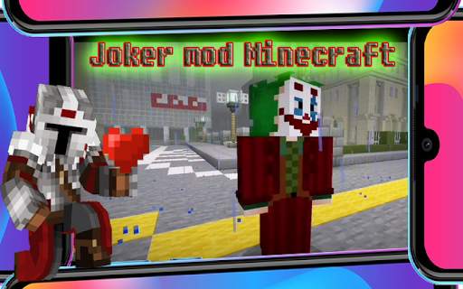 Joker vs Bat Mod Minecraft screenshot 3