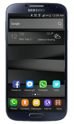 Launcher Galaxy A71 Theme screenshot 1