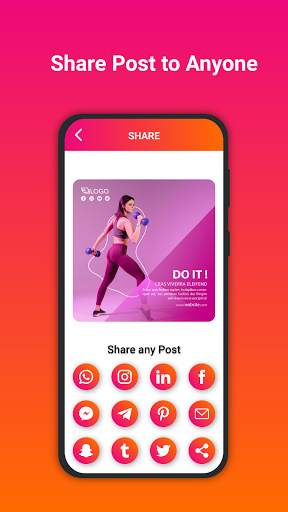 Social Media Post Maker: Graphic Design Ad Poster screenshot 8