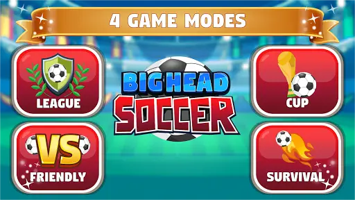 Big Head Soccer screenshot 2