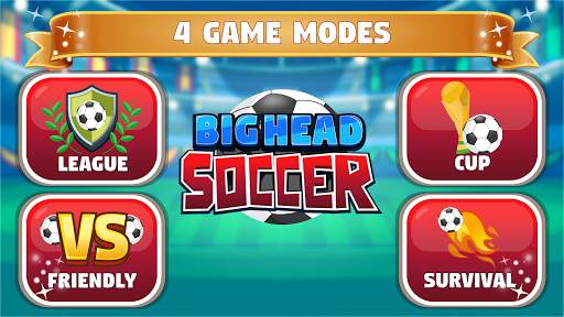 Big Head Soccer screenshot 2