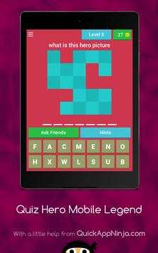 Quiz Hero Mobile Legend screenshot 18