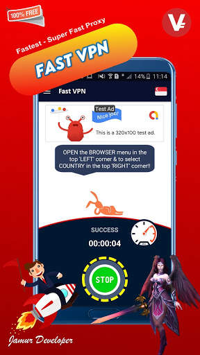 Fast VPN - Free Unlimited VPN Proxy screenshot 3