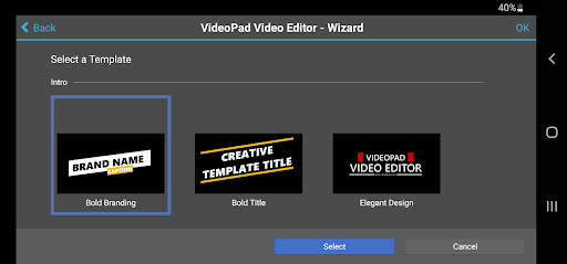 VideoPad Master's Edition screenshot 2