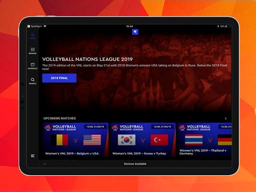 FIVB Volleyball TV - Streaming App скриншот 11