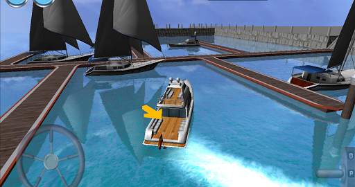 3D Boat Parking Racing Sim screenshot 12