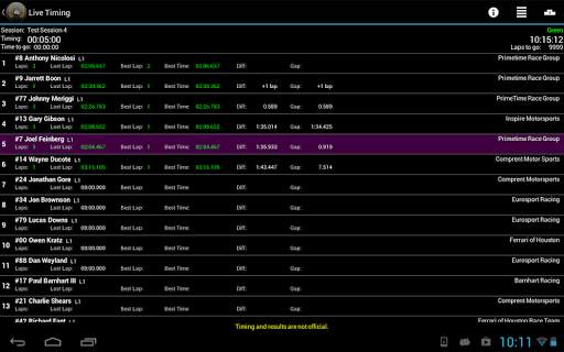 Race Monitor screenshot 9