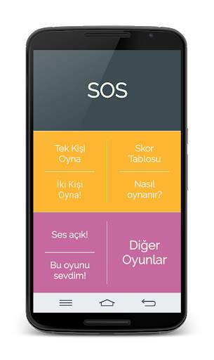 SOS Oyunu screenshot 1