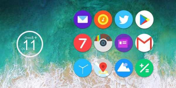 Oreo8 & Ios11 Go Launcher Theme screenshot 5