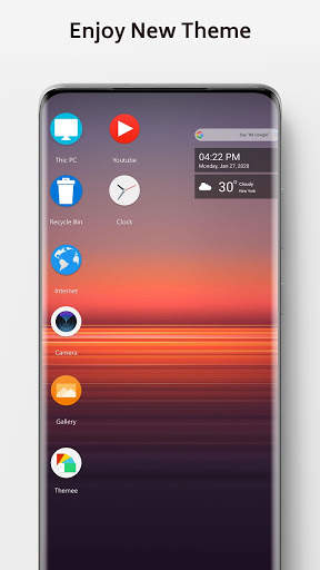 Xperia Theme for launcher screenshot 1