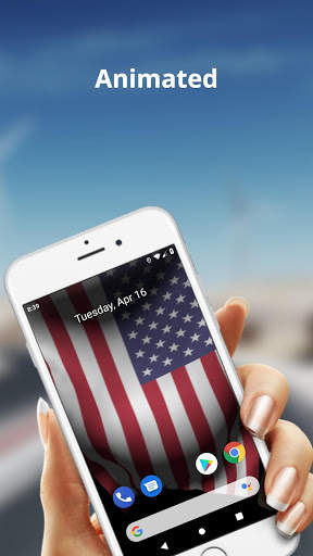 USA Flag Live Wallpaper screenshot 3