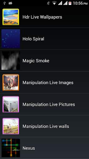 Manipulation Live walls screenshot 4
