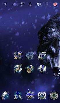 Ice Wolf theme screenshot 3
