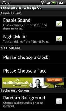 Pendulum Clock LiveWallpaperV2 screenshot 8
