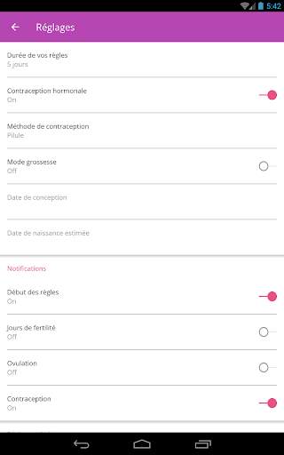 Ovu - Suivi de règles gratuit screenshot 11