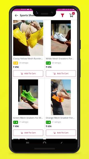 men shoes shopping apps screenshot 4