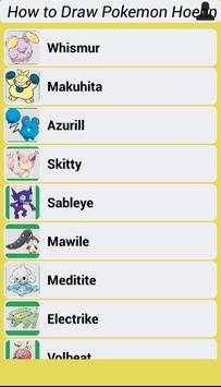 How to Draw Pokemon Hoenn screenshot 4