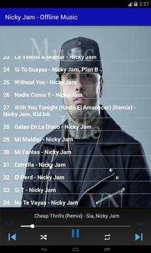 Nicky Jam - Offline Music screenshot 4