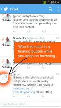 Link Bubble screenshot 1