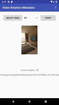 Video Rotation Metadata screenshot 1