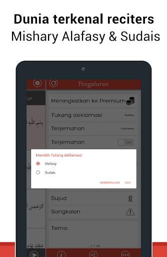 Al Quran Bahasa Indonesia MP3 screenshot 10