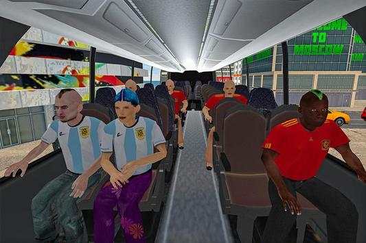 Football World Cup Coach Bus Simulator 2018 screenshot 3