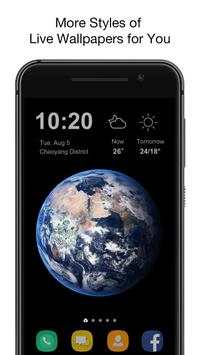 OS flower live wallpaper screenshot 3