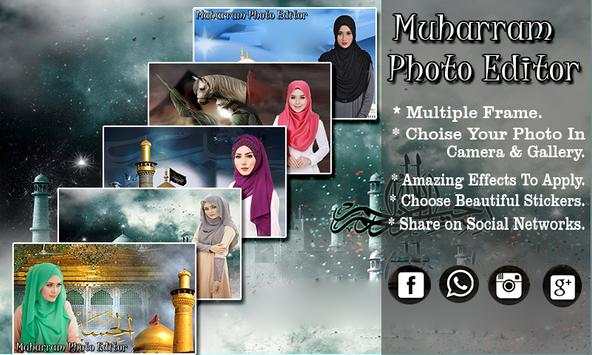 Muharram Photo Editor 2018 screenshot 1