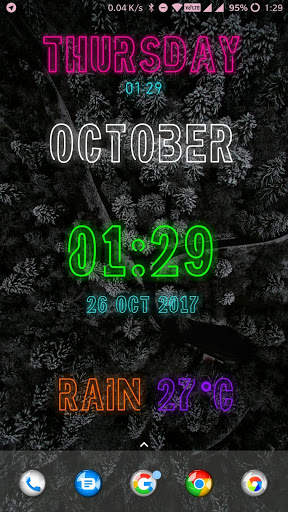 Digital KWGT Widget screenshot 3