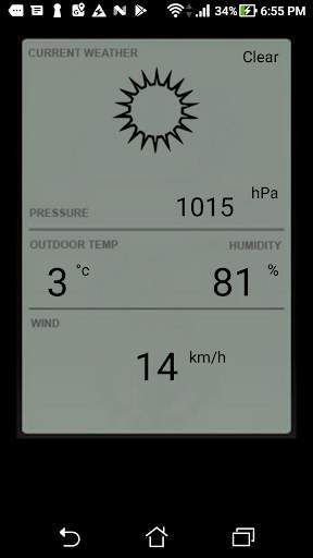Weather Station FREE screenshot 1