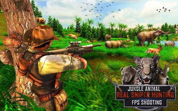 Jungle Animals Real Sniper Hunting: FPS Shooting screenshot 18