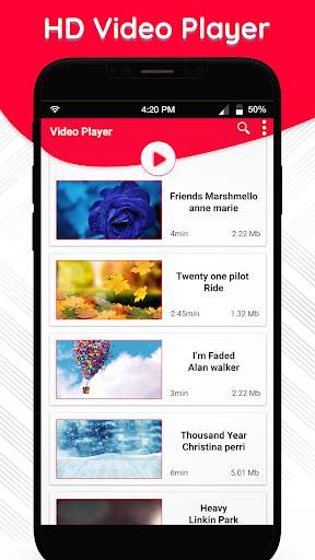 Cray Video Player - HD Video Player screenshot 1