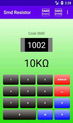 Smd Resistor Code screenshot 1