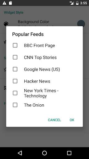 Minimal News Feed Widget screenshot 3