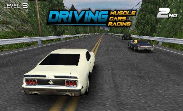 DRIVING Muscle Cars 3D screenshot 2