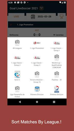 Goal Live Soccer : All Leagues screenshot 6