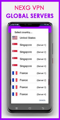 NEXG VPN screenshot 3